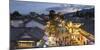 View of Dali at dusk, Yunnan, China, Asia-Ian Trower-Mounted Photographic Print