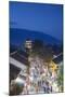 View of Dali at dusk, Yunnan, China, Asia-Ian Trower-Mounted Photographic Print