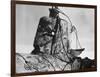 View of Damaged Japanese Submarine-null-Framed Photographic Print