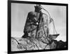 View of Damaged Japanese Submarine-null-Framed Photographic Print