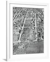 View of Damaged Landscape due to Tornado-null-Framed Photographic Print