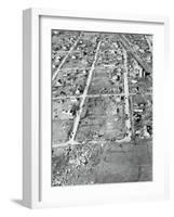 View of Damaged Landscape due to Tornado-null-Framed Photographic Print
