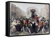 View of Daniel Defoe-Eyre Crowe-Framed Stretched Canvas