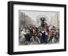 View of Daniel Defoe-Eyre Crowe-Framed Giclee Print