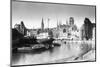 View of Danzig from River, 1939-null-Mounted Photographic Print