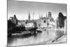 View of Danzig from River, 1939-null-Mounted Photographic Print