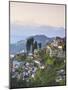 View of Darjeeling and Kanchenjunga, Kangchendzonga Range from Merry Resorts, Darjeeling-Jane Sweeney-Mounted Photographic Print