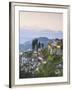 View of Darjeeling and Kanchenjunga, Kangchendzonga Range from Merry Resorts, Darjeeling-Jane Sweeney-Framed Photographic Print