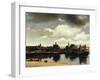 View of Delft, 1658-60-Johannes Vermeer-Framed Giclee Print