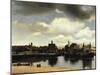 View of Delft, 1658-60-Johannes Vermeer-Mounted Giclee Print