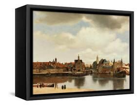 View of Delft, about 1660-Johannes Vermeer-Framed Stretched Canvas