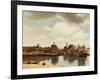 View of Delft, about 1660-Johannes Vermeer-Framed Giclee Print