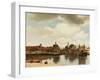 View of Delft, about 1660-Johannes Vermeer-Framed Premium Giclee Print