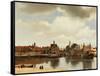 View of Delft, about 1660-Johannes Vermeer-Framed Stretched Canvas