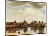 View of Delft, about 1660-Johannes Vermeer-Mounted Giclee Print