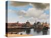 View of Delft, C.1660-61-Johannes Vermeer-Stretched Canvas