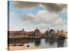 View of Delft, C.1660-61-Johannes Vermeer-Stretched Canvas