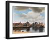 View of Delft, C.1660-61-Johannes Vermeer-Framed Giclee Print