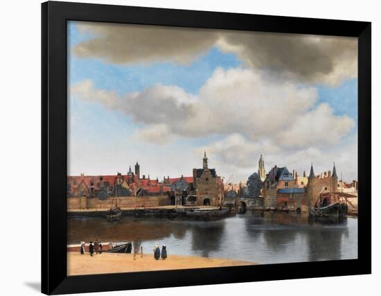 View of Delft, C.1660-61-Johannes Vermeer-Framed Giclee Print