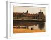 View of Delft, c.1660-61-Johannes Vermeer-Framed Giclee Print