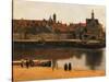 View of Delft, c.1660-61-Johannes Vermeer-Stretched Canvas