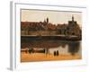 View of Delft, c.1660-61-Johannes Vermeer-Framed Giclee Print