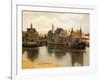 View of Delft, c.1660-61-Johannes Vermeer-Framed Giclee Print