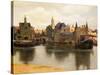 View of Delft, c.1660-61-Johannes Vermeer-Stretched Canvas