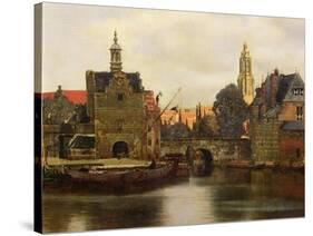 View of Delft c.1660-61-Johannes Vermeer-Stretched Canvas