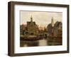 View of Delft c.1660-61-Johannes Vermeer-Framed Giclee Print