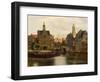 View of Delft c.1660-61-Johannes Vermeer-Framed Giclee Print