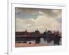 'View of Delft from the Rotterdam Canal', 1660-61, (1912)-Jan Vermeer-Framed Giclee Print