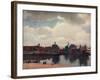 'View of Delft from the Rotterdam Canal', 1660-61, (1912)-Jan Vermeer-Framed Giclee Print