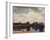 'View of Delft from the Rotterdam Canal', 1660-61, (1912)-Jan Vermeer-Framed Giclee Print