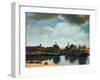 View of Delft, Netherlands, after the Fire, C1658-Johannes Vermeer-Framed Premium Giclee Print
