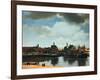 View of Delft, Netherlands, after the Fire, C1658-Johannes Vermeer-Framed Giclee Print