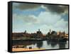 View of Delft, Netherlands, after the Fire, C1658-Johannes Vermeer-Framed Stretched Canvas