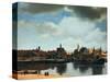 View of Delft, Netherlands, after the Fire, C1658-Johannes Vermeer-Stretched Canvas