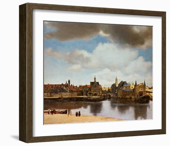 View of Delft-Johannes Vermeer-Framed Giclee Print
