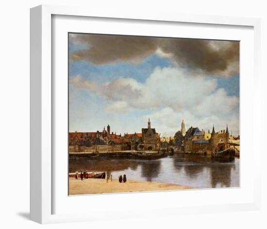 View of Delft-Johannes Vermeer-Framed Giclee Print