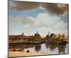 View of Delft-Johannes Vermeer-Mounted Giclee Print