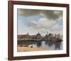 View of Delft-Jan Vermeer-Framed Premium Giclee Print