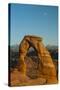 View of Delicate Arch, Arches Bows National Park, Utah, United States of America, North America-Michael Runkel-Stretched Canvas