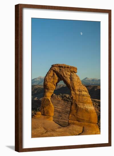 View of Delicate Arch, Arches Bows National Park, Utah, United States of America, North America-Michael Runkel-Framed Photographic Print