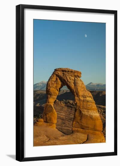 View of Delicate Arch, Arches Bows National Park, Utah, United States of America, North America-Michael Runkel-Framed Photographic Print