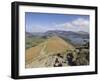 View of Derwent Water from Catbells, Lake District National Park, Cumbria, England-Neale Clarke-Framed Photographic Print