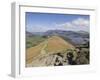 View of Derwent Water from Catbells, Lake District National Park, Cumbria, England-Neale Clarke-Framed Photographic Print