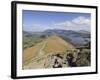 View of Derwent Water from Catbells, Lake District National Park, Cumbria, England-Neale Clarke-Framed Photographic Print