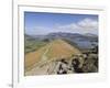 View of Derwent Water from Catbells, Lake District National Park, Cumbria, England-Neale Clarke-Framed Photographic Print