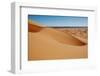 View of desert sand dunes, Grande Dune, Erg Chebbi, Sahara Desert-Derek Hall-Framed Photographic Print